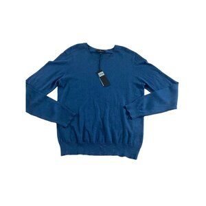 NWT Marc Anthony Blue Cashmere Blend Sweater - Large
